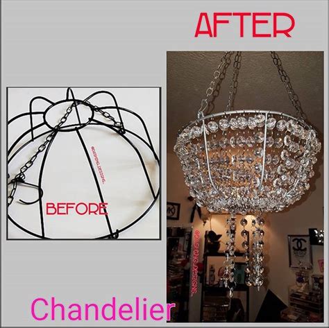 dollar tree chandelier diy.